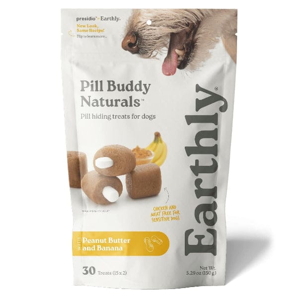Pill Buddy Naturals Pill Hiding Treat for Dogs; Peanut Butter & Banana Recipe - Image 3
