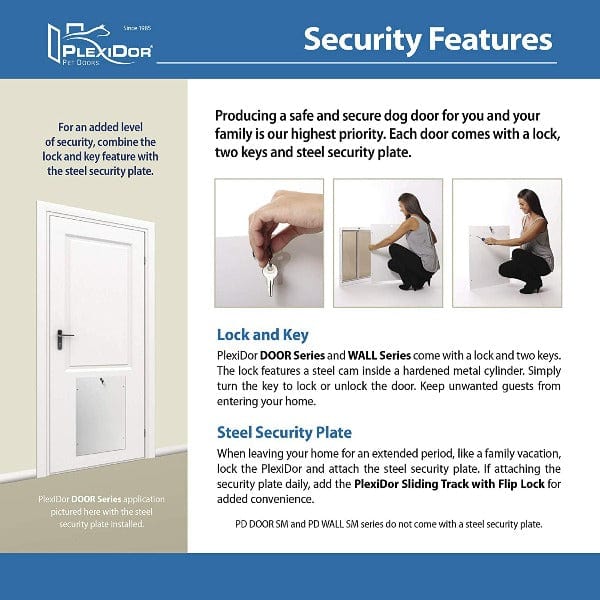 PlexiDor Wall Mount Performance Pet Doors - Image 6
