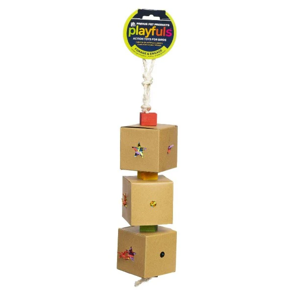 Prevue Pet Products 3-Box Stuff & Hide Bird Toy - Image 6