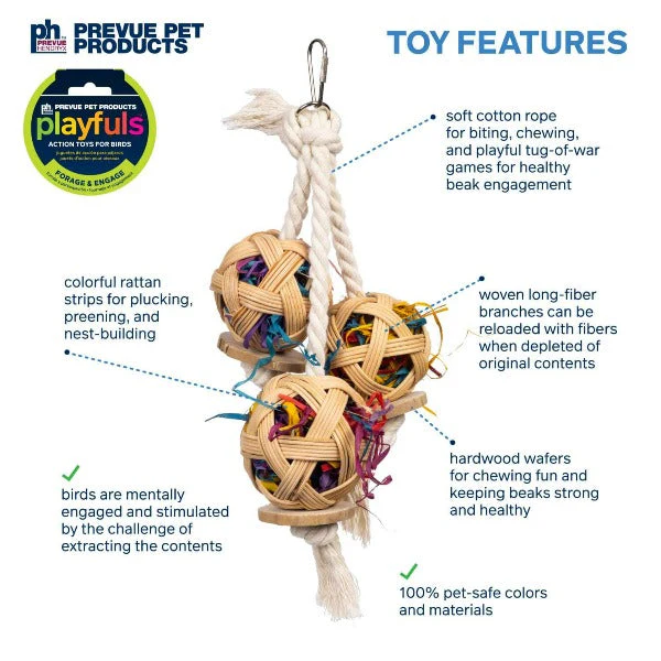 Prevue Pet Products Cluster of Fun Bird Toy - Image 4