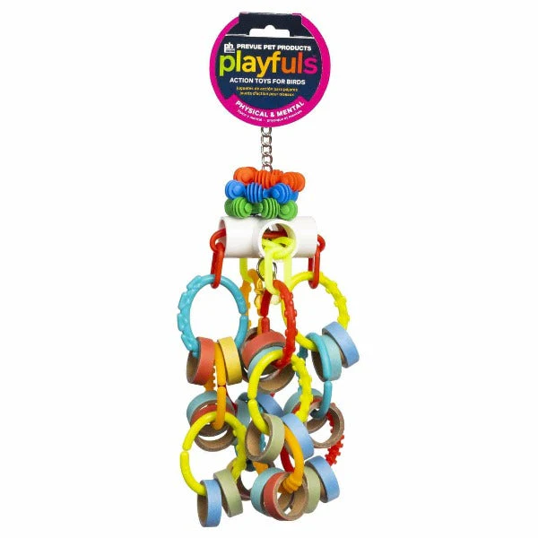 Prevue Pet Products Loops 'n Rings Bird Toy - Image 6