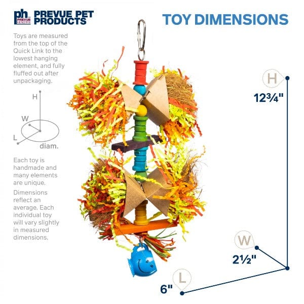 Prevue Pet Products Party Popper Bird Toy - Image 4