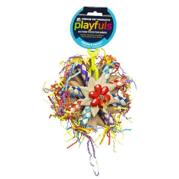 Prevue Pet Products Preening Wheel Bird Toy - Image 7