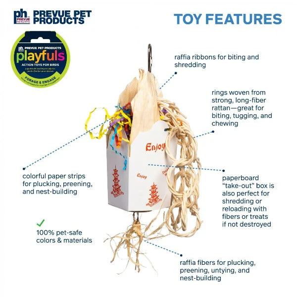 Prevue Pet Products Takeout Bird Toy - Image 3