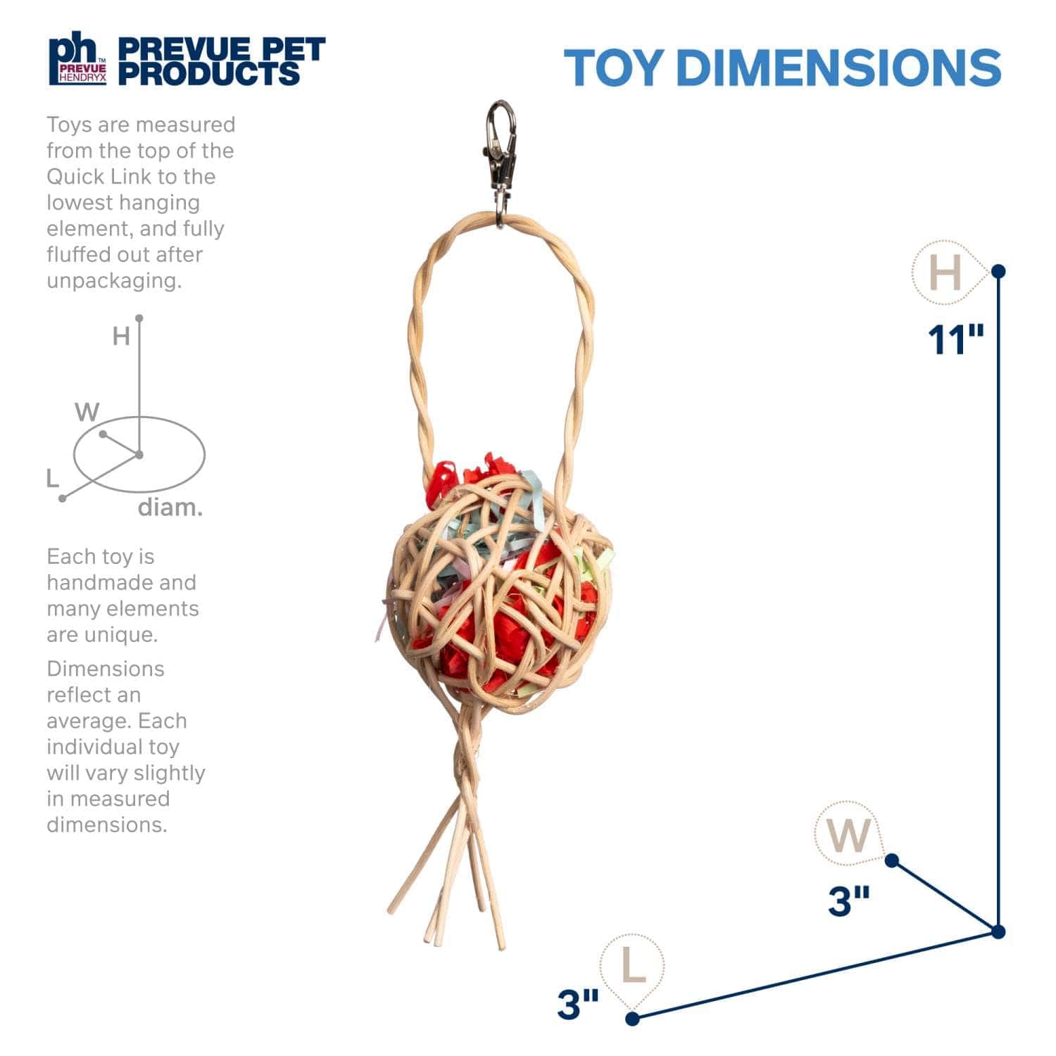 Prevue Pet Products Treat Basket Bird Toy - Image 4