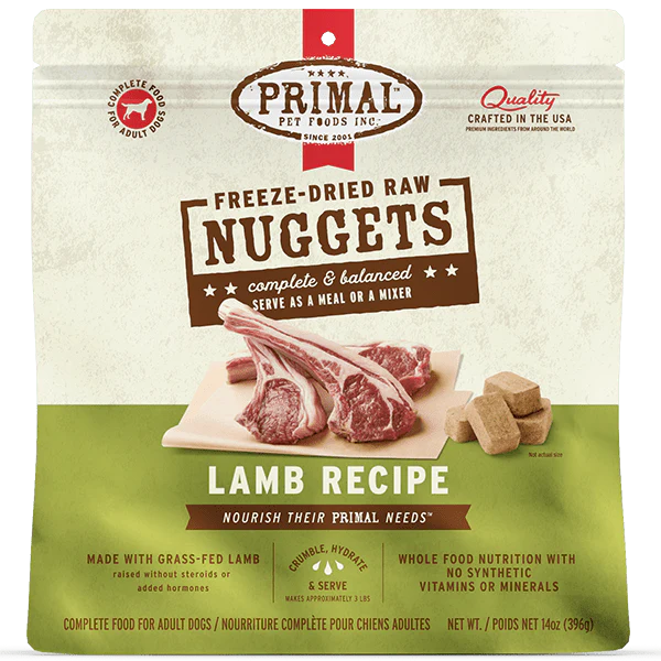Primal Freeze Dried Lamb Nuggets for Dogs (SPECIAL ORDER ITEM) - Image 9