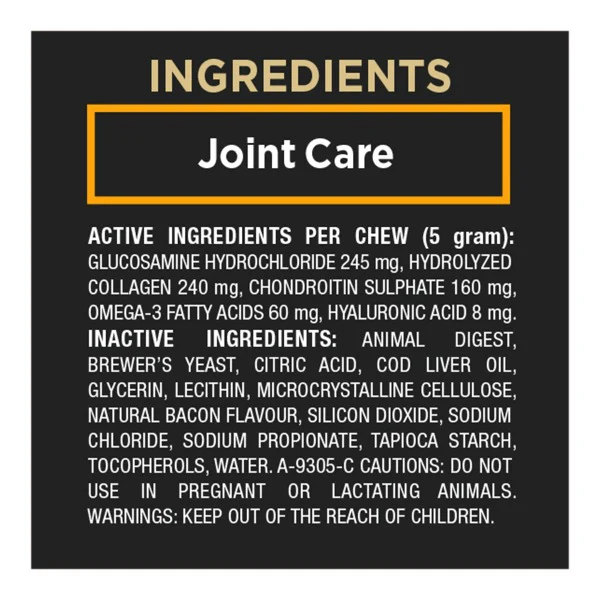 Purina Pro Plan Veterinary Supplements Joint Care; Soft chews for Medium/Large Dogs - Image 7