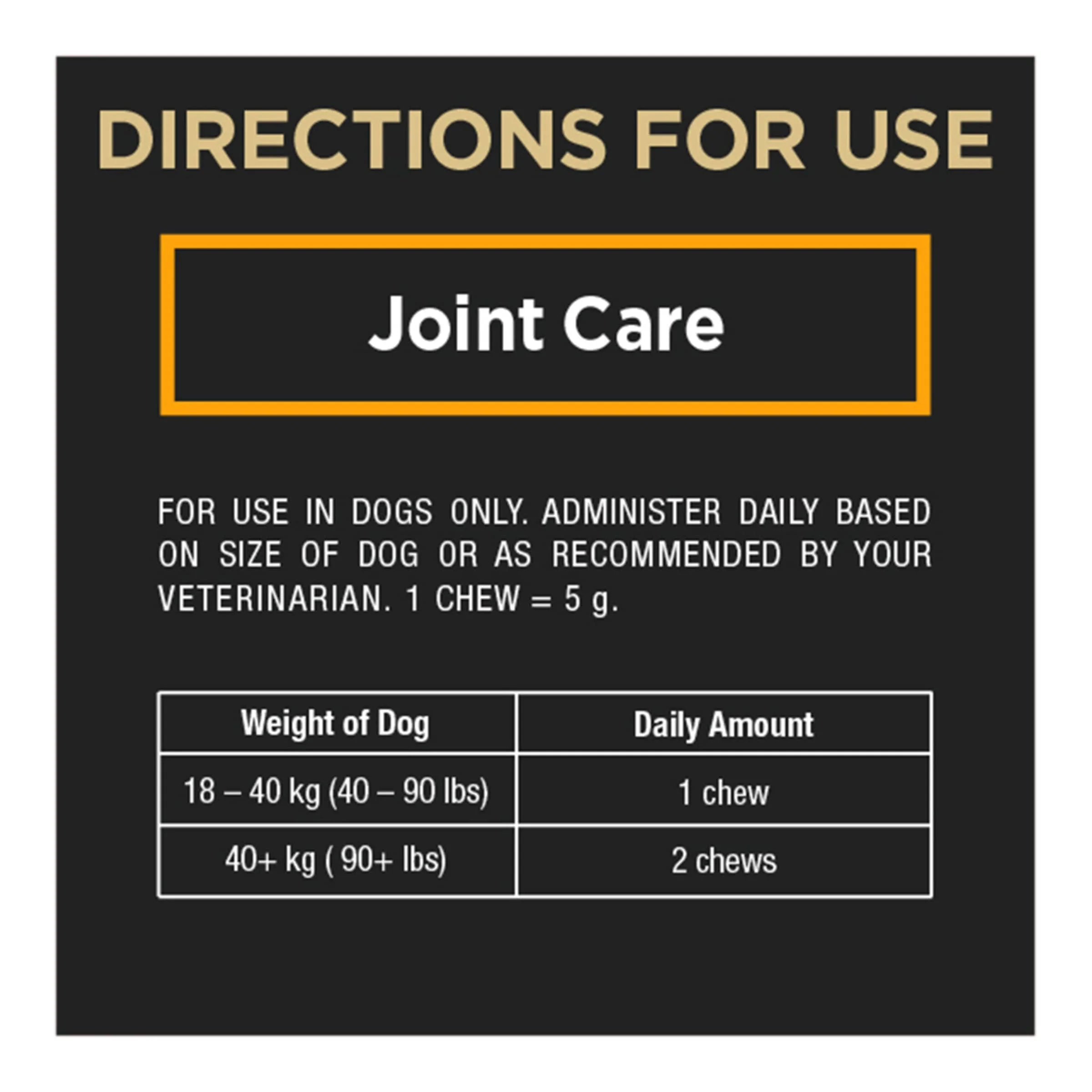 Purina Pro Plan Veterinary Supplements Joint Care; Soft chews for Medium/Large Dogs - Image 8