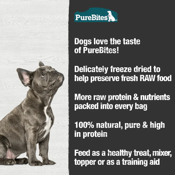 PureBites Freeze Dried Beef & Cheese Dog Treats, 120g - Image 4
