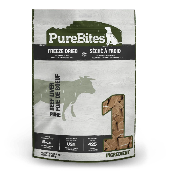 PureBites Freeze Dried Beef Liver Dog Treats - Image 6