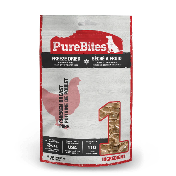 PureBites Freeze Dried Chicken Breast Dog Treats - Image 6