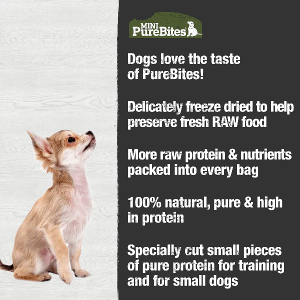 PureBites Freeze Dried Mini Training Beef Liver Dog Treats, 85g - Image 3