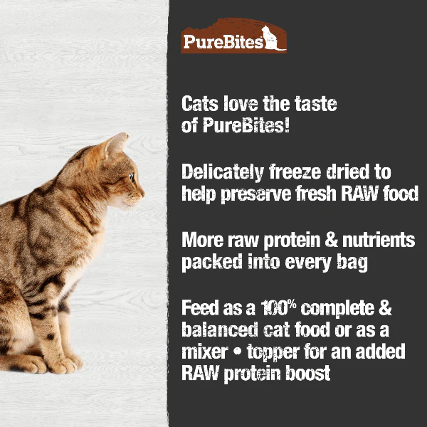 PureBites Freeze Dried Turkey Recipe Food Topper for Cats - Image 3