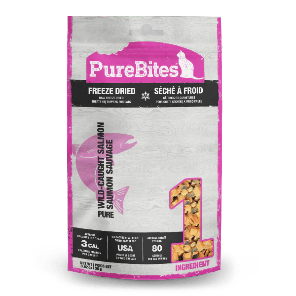 PureBites Freeze Dried Wild Salmon Cat Treats