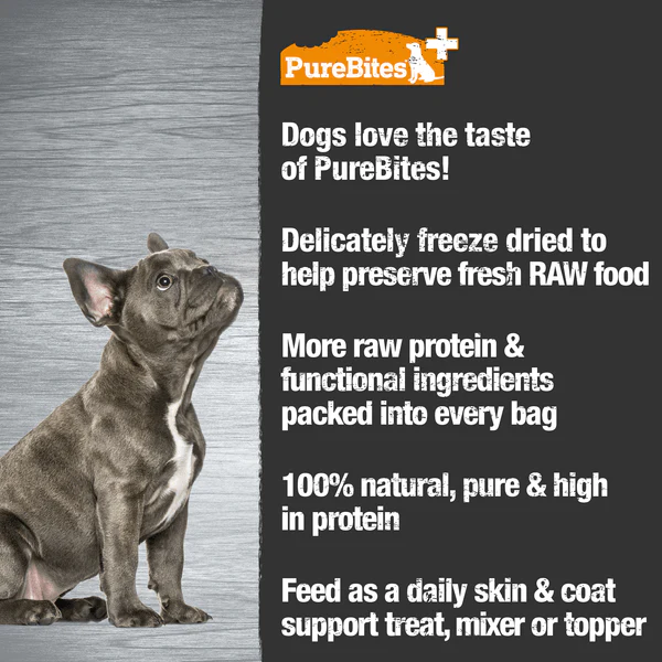 PureBites+ Skin & Coat Freeze Dried Dog Treats - Image 3