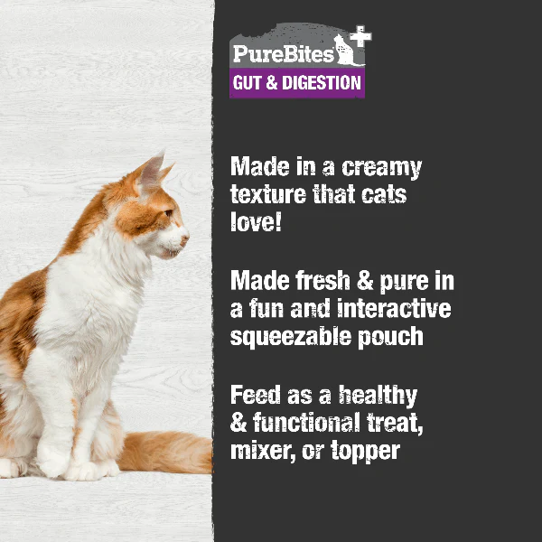 PureBites+ Squeezables For Cats; Digestion - Image 3