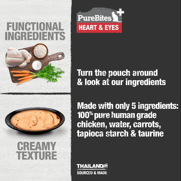 PureBites+ Squeezables For Cats; Heart & Eyes - Image 3