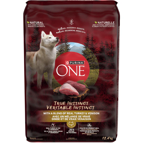 Purina ONE True Instinct Blend of Real Turkey & Venison Dry Dog Food - Image 7