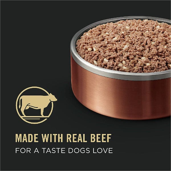 Purina Pro Plan Adult Beef & Rice Entrée Canned Dog Food - Image 2