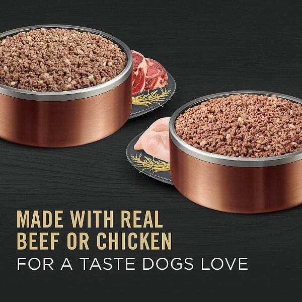 Purina Pro Plan Adult Complete Essentials Classic Chicken & Rice and Beef & Rice Canned Dog Food Variety Pack - Image 4