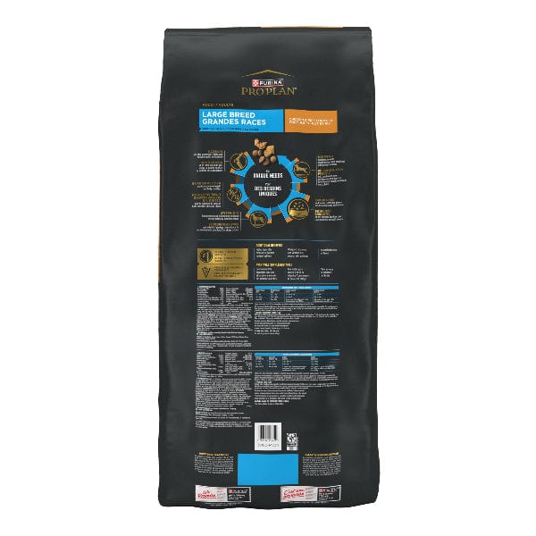 Purina Pro Plan Adult Large Breed Shredded Blend Chicken & Rice Dry Dog Food, 34lb - Image 8