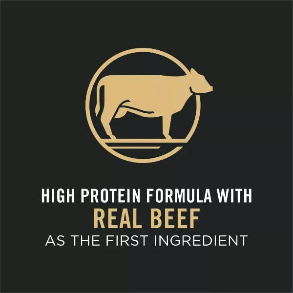 Purina Pro Plan Adult Complete Essentials Shredded Blend Beef & Rice Recipe Dry Dog Food - Image 6