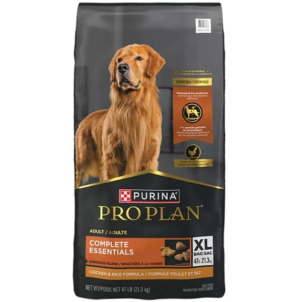 Purina Pro Plan Adult Complete Essentials  Shredded Blend Chicken & Rice Recipe Dry Dog Food - Image 5