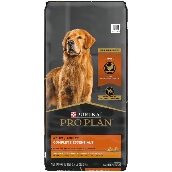 Purina Pro Plan Adult Complete Essentials  Shredded Blend Chicken & Rice Recipe Dry Dog Food - Image 6