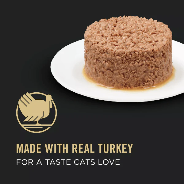 Purina Pro Plan Adult Weight Management Turkey & Rice Entree Canned Cat Food, 85g - Image 2