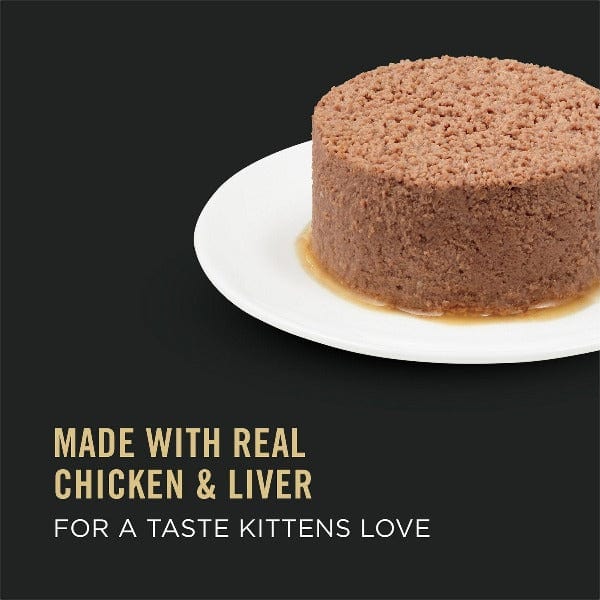 Purina Pro Plan Kitten Chicken & Liver Entree Classic Canned Cat Food, 85g - Image 2