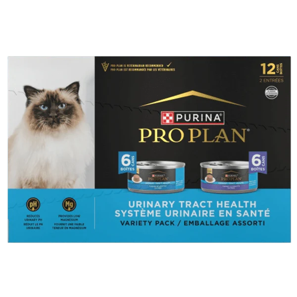 Purina Pro Plan Specialized Urinary Tract Health Adult Canned Cat Food Variety Pack, 5.5oz
