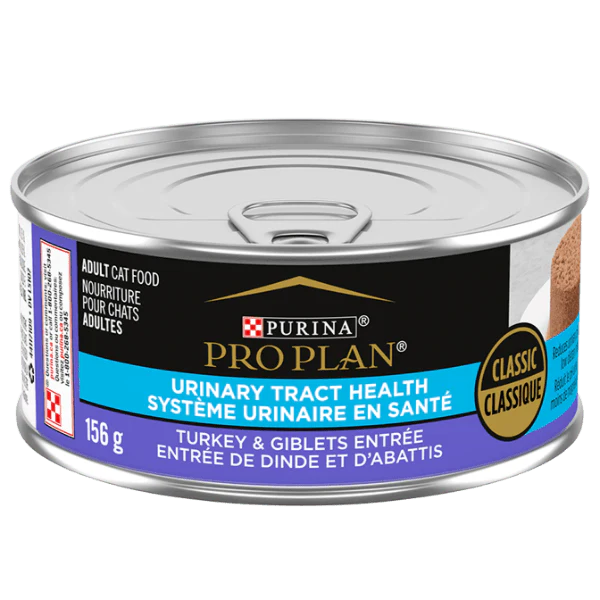 Purina Pro Plan Urinary Tract Health Turkey & Giblets Entree Canned Cat Food, 156g
