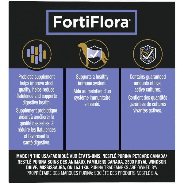 Purina Pro Plan Veterinary Supplements FortiFlora: Powdered Probiotic Supplements for Dogs - Image 5