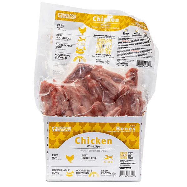 Red Dog Blue Kat Chicken Wing Tips, 0.75lb