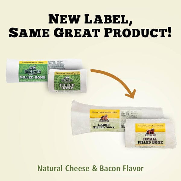 RedBarn Natural Filled Bone; Cheese & Bacon - Image 2
