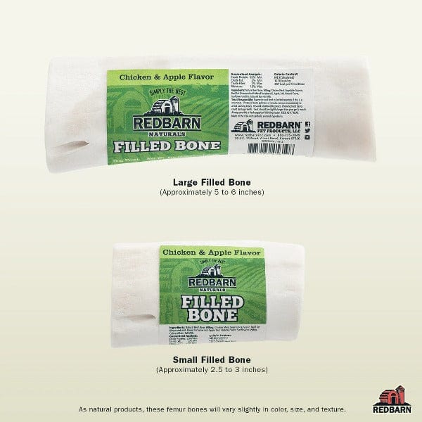 RedBarn Natural Filled Bone; Chicken & Apple - Image 4