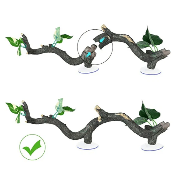 Reptizoo 3 Piece Connectable Branches - Image 3