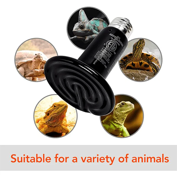 Reptizoo Ceramic Infrared Heat Emitters 2-Pack - Image 3