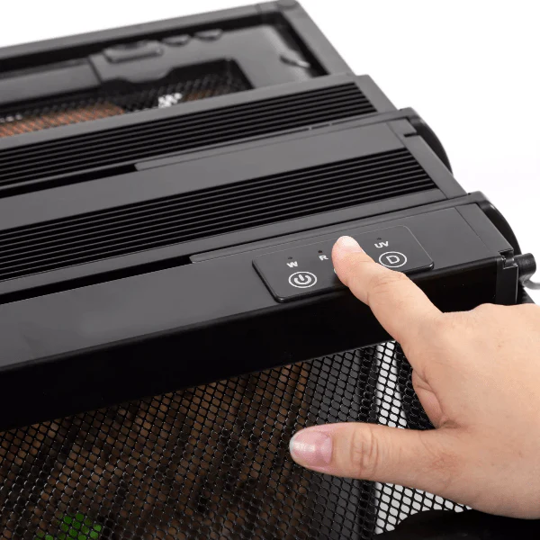 Reptizoo Dimming Modular LED UVB Light Hood - Image 4