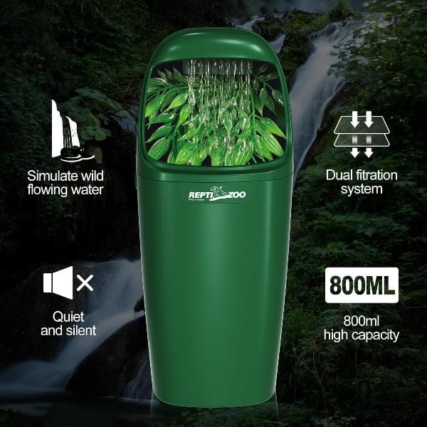 Reptizoo Reptile Waterfall Drinking Fountain - Image 2