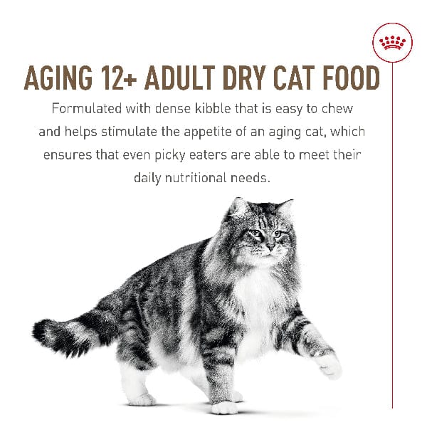 Royal Canin Aging 12+ Adult Dry Cat Food, 6lb - Image 3