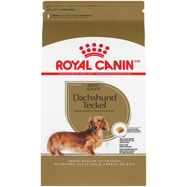 Royal Canin Dachshund Adult Dry Dog Food, 10lb