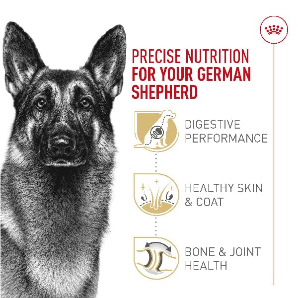 Royal Canin German Shepherd Adult Dry Dog Food, 30lb - Image 2