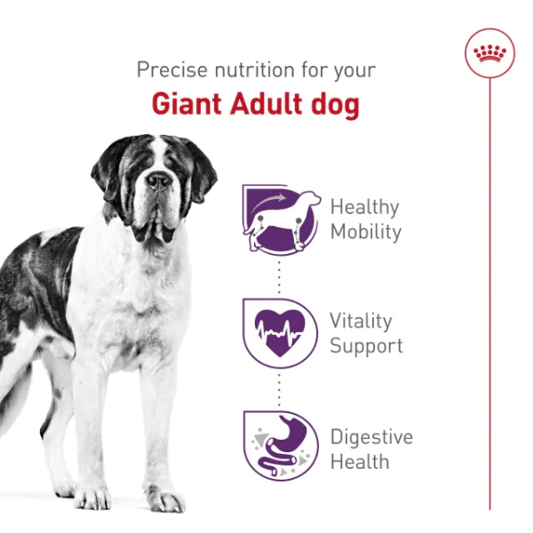 Royal Canin Giant Adult Dry Dog Food, 30lb - Image 4