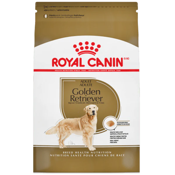 Royal Canin Golden Retriever Adult Dry Dog Food, 30lb