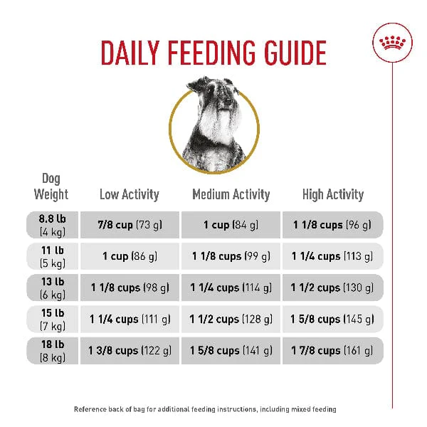 Royal Canin Miniature Schnauzer Adult Dry Dog Food, 10lb - Image 5