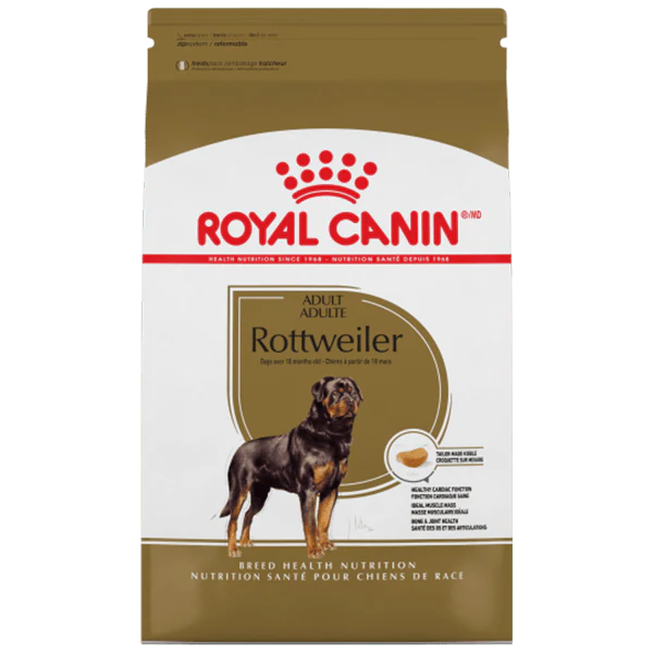 Royal Canin Rottweiler Adult Dry Dog Food, 30lb (SPECIAL ORDER ITEM)