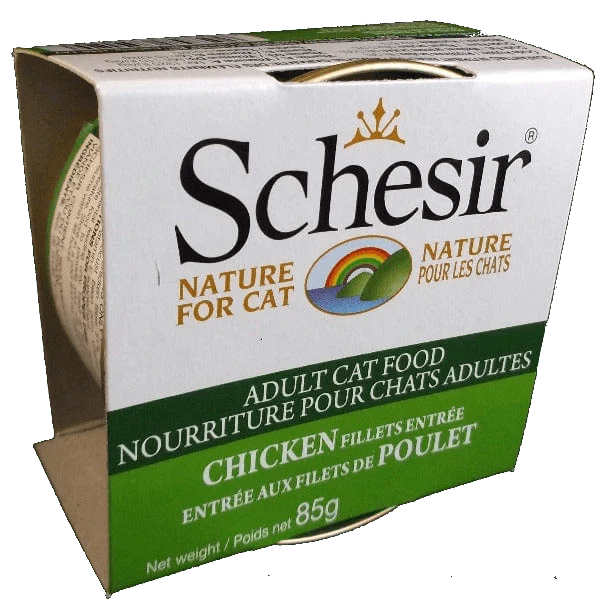 Schesir Chicken Fillets Entree in Jelly Adult Wet Cat Food