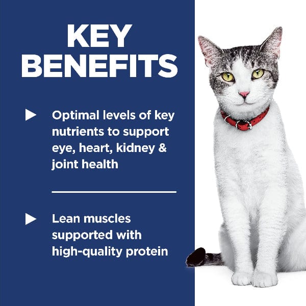 Science Diet Adult 11+ Chicken Recipe Dry Cat Food - Image 3