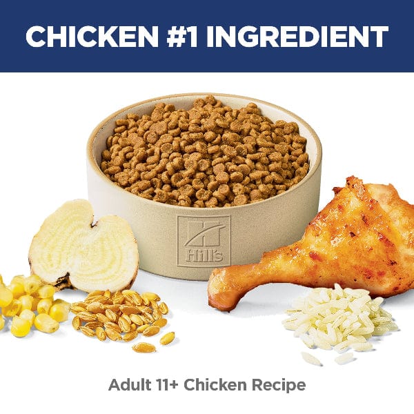 Science Diet Adult 11+ Chicken Recipe Dry Cat Food - Image 4